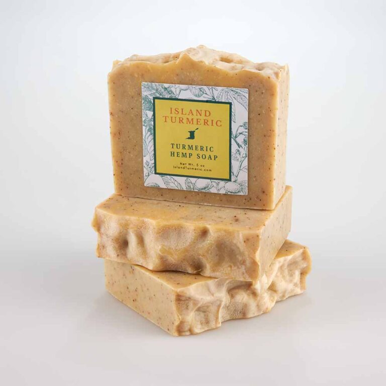 Turmeric -Hemp Soap - Island Turmeric